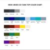 tank top color chart - Official Blue Box