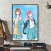 New Blue Box Chinatsu Kano and Hina Chono Wall Art