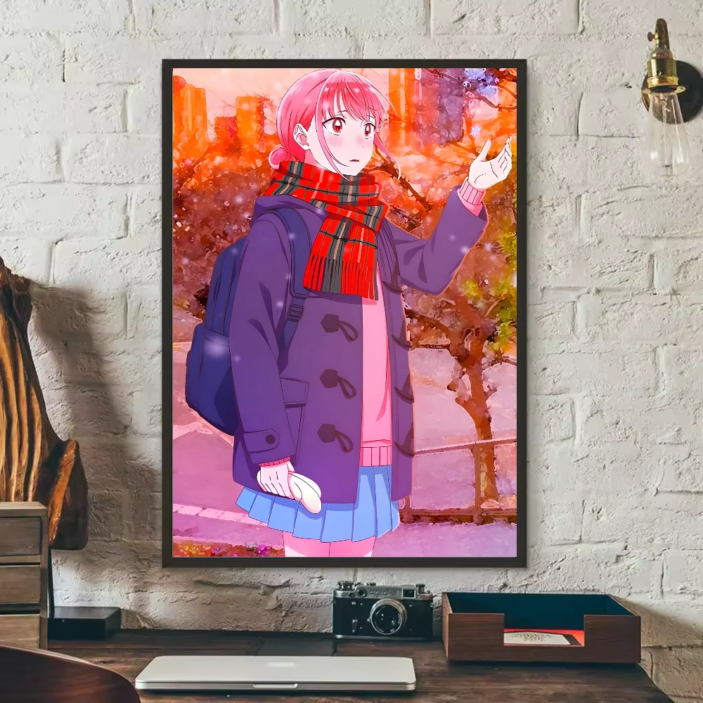 Anime Blue Box Colorfull Wall Art