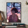 Anime Blue Box Chinatsu Kano Retro Wall Art