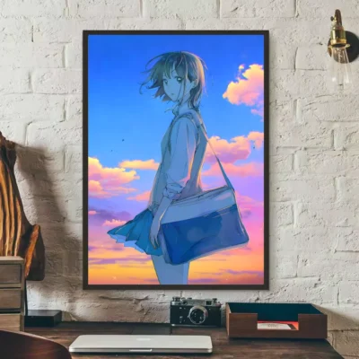 New Collection Blue Box Chinatsu Kano Wall Art