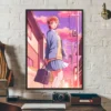 Anime Blue Box  Chinatsu Kano Retro Wall Art