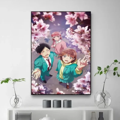 Hot Blue Box Wall Art