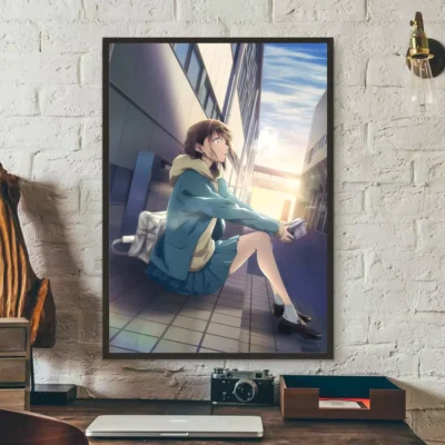 New Design  Blue Box Chinatsu Kano Wall Art