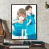 Blue Box Chinatsu Kano and Taiki Inomata Wall Art