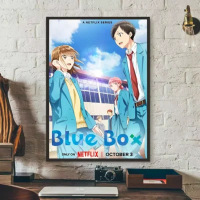 Blue Box Chinatsu Kano Taiki Inomata Hina Chono Wall Art