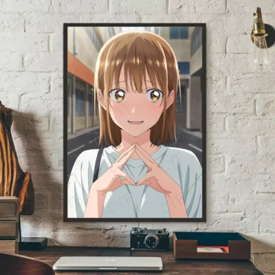 Hot Blue Box Chinatsu Kano Wall Art