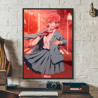 Anime Blue Box Hina Chono Wall Art