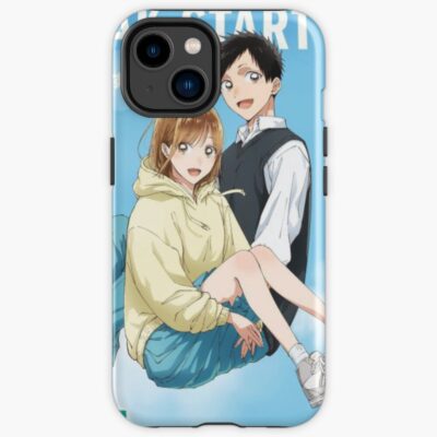 New Blue Box Taiki Inomata and Chinatsu Kano Iphone Case