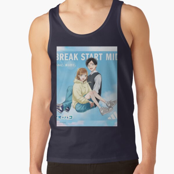 Blue Box Chinatsu Kano and Taiki Inomata Tank Top - Image 2