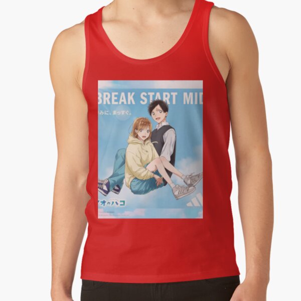 Blue Box Chinatsu Kano and Taiki Inomata Tank Top - Image 5