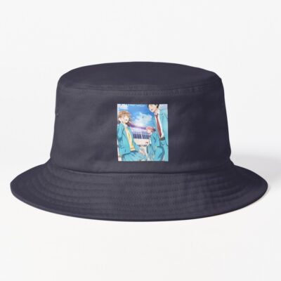 Hot Item Blue Box Bucket Hat
