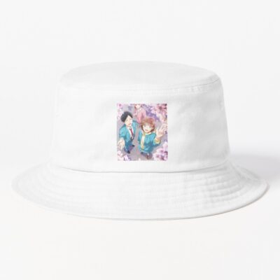Hot Design Blue Box Bucket Hat