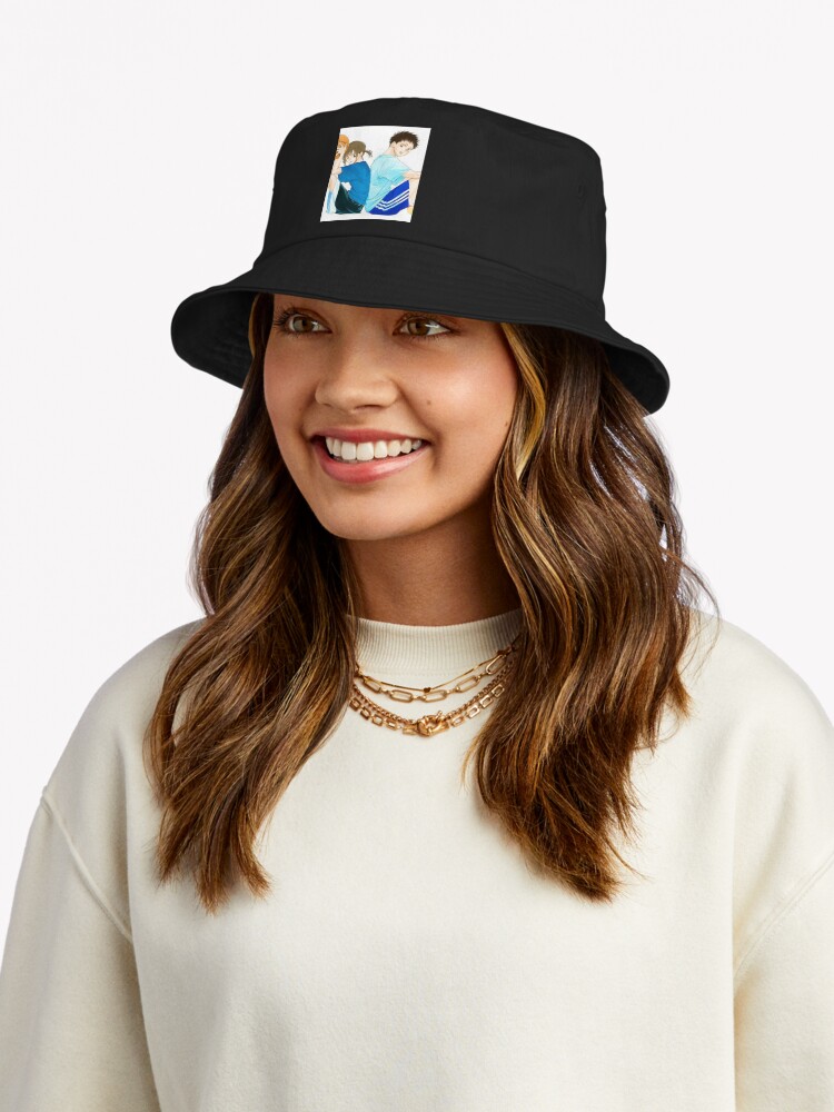 Blue Box Taiki Inomata and Chinatsu Kano Bucket Hat - Image 2