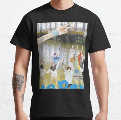 Blue Box Characters T-Shirt