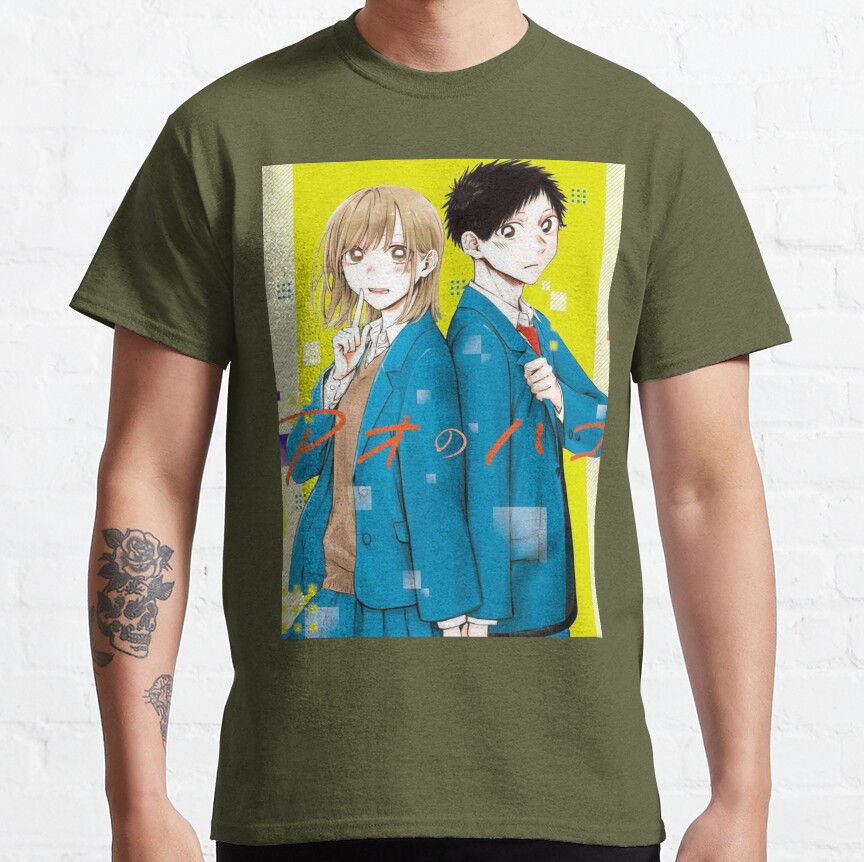 Anime Blue Box Taiki Inomata and Chinatsu Kano T-Shirt