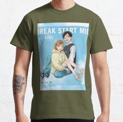 Ao No Hako Blue Box Chinatsu and Taiki T-Shirt