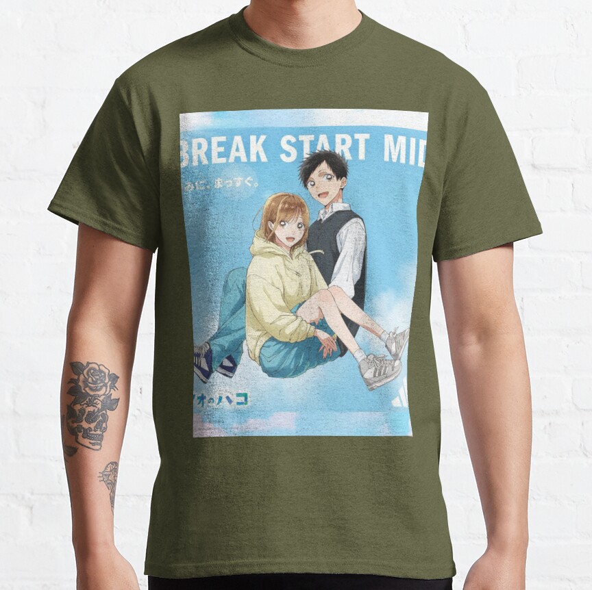 Ao No Hako Blue Box Chinatsu and Taiki T-Shirt