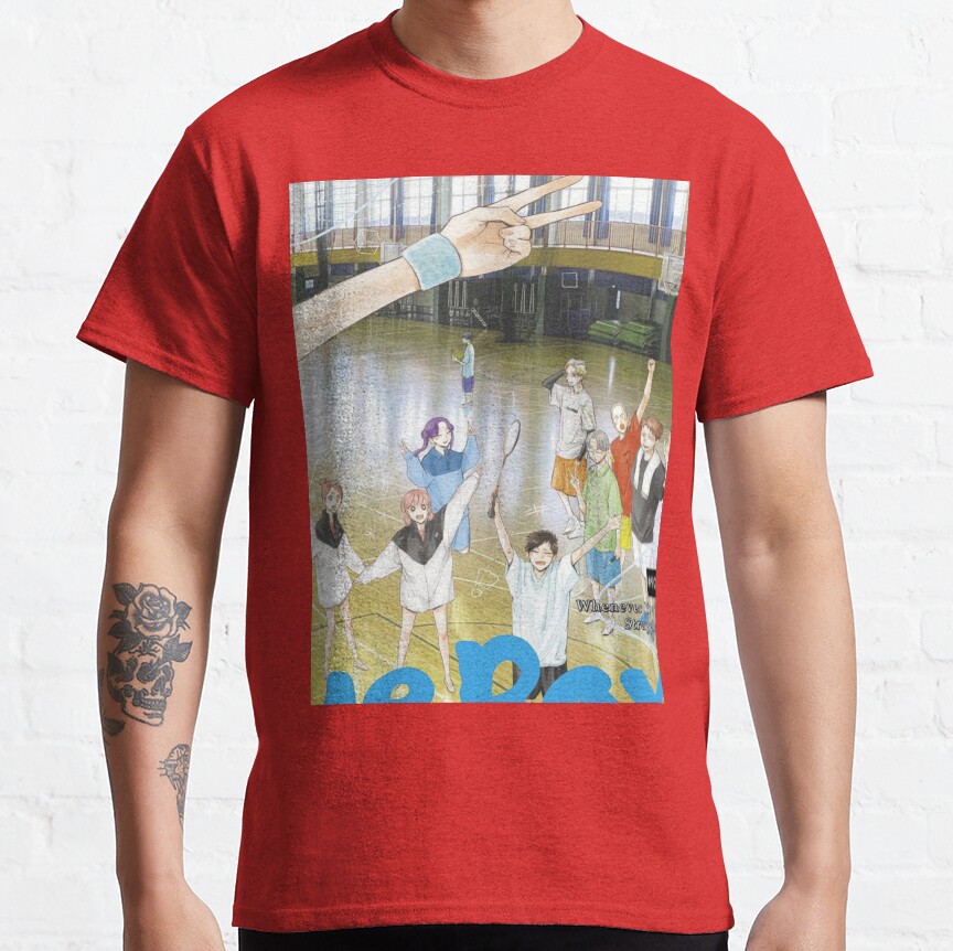 Blue Box Characters T-Shirt - Image 7
