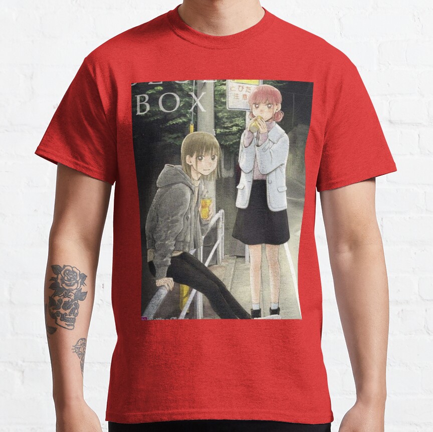 Blue Box Retro T-Shirt - Image 6