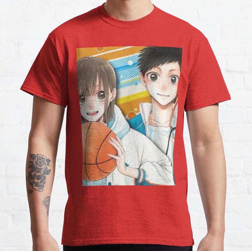 Blue Box Taiki Inomata and Chinatsu Kano T-Shirt - Image 8