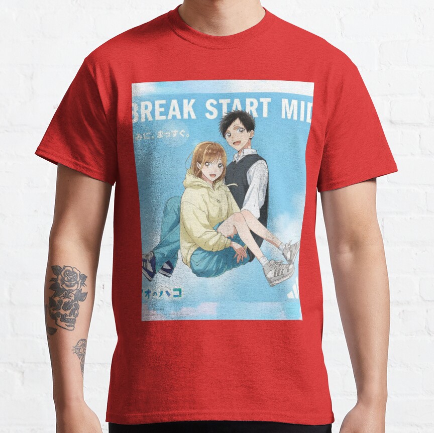 Ao No Hako Blue Box Chinatsu and Taiki T-Shirt - Image 5