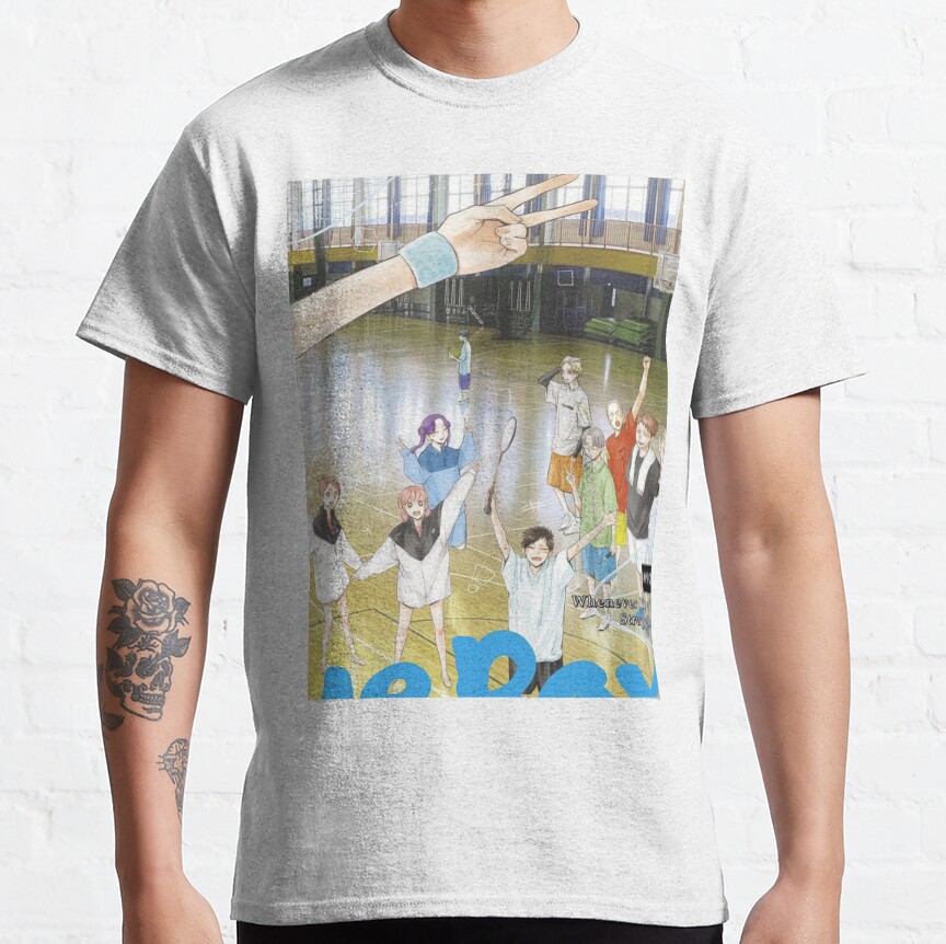 Blue Box Characters T-Shirt - Image 6