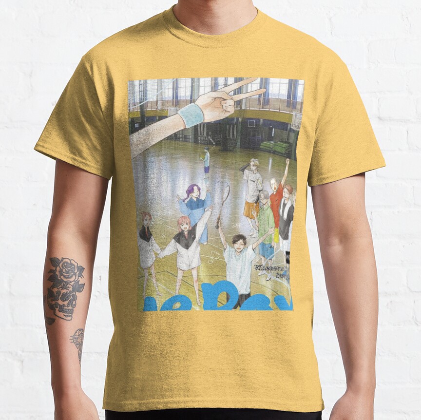 Blue Box Characters T-Shirt - Image 5