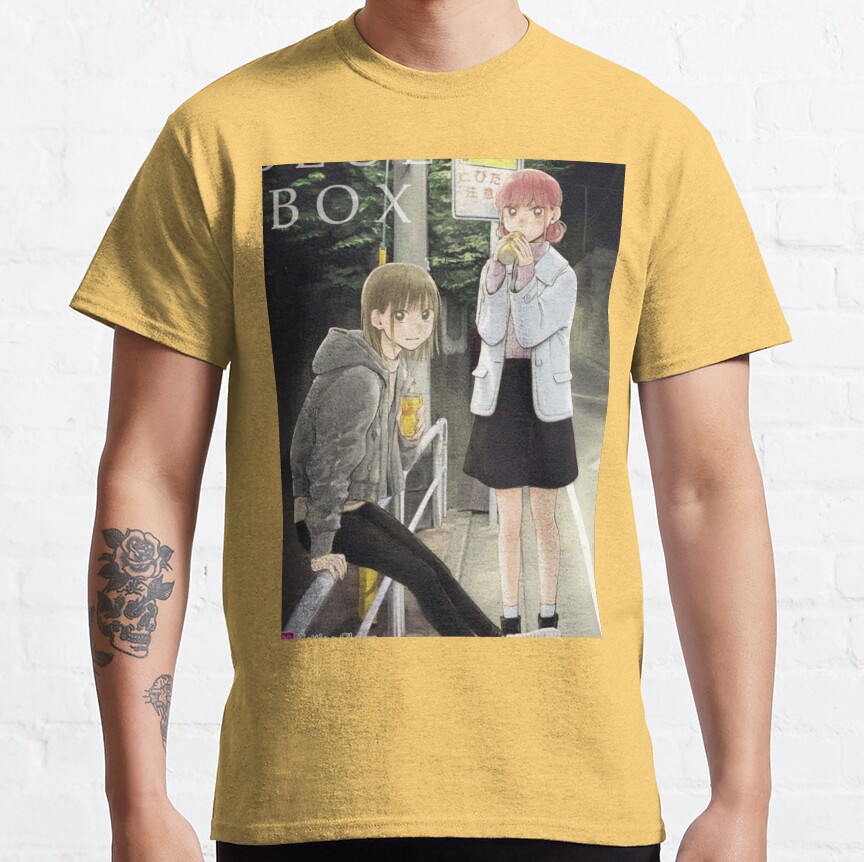 Blue Box Retro T-Shirt - Image 7