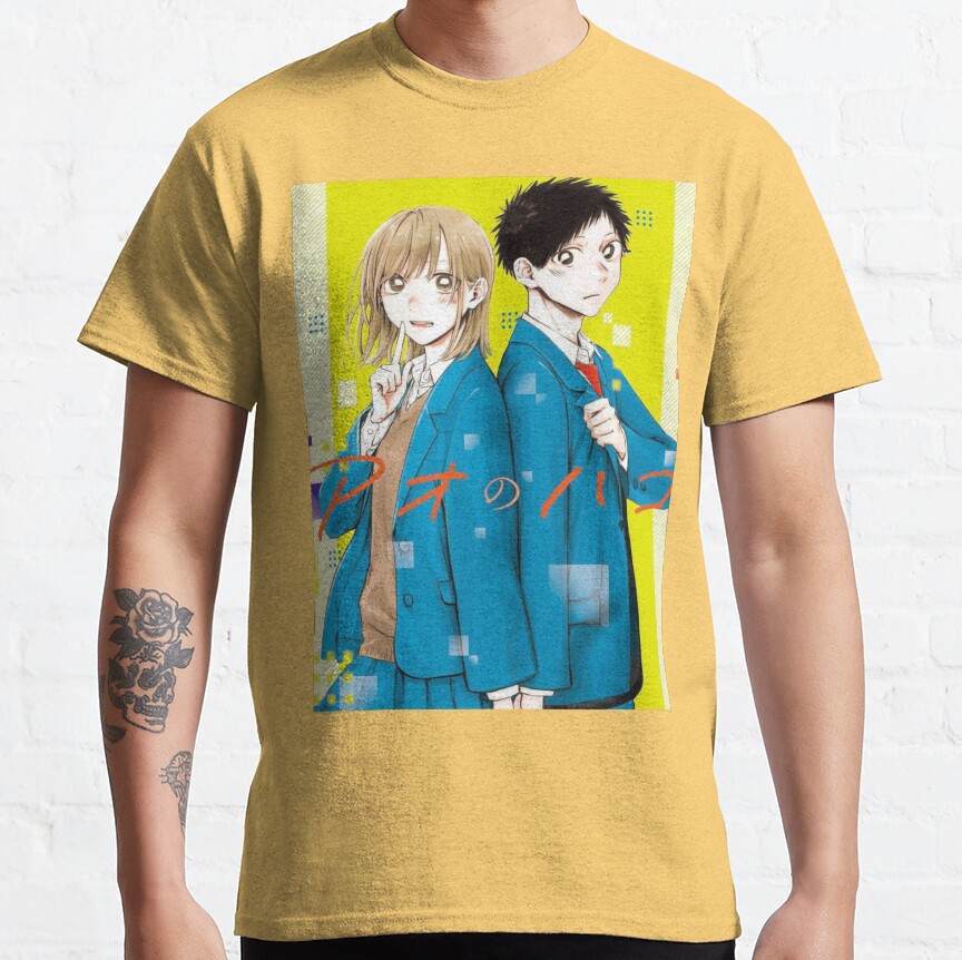 Anime Blue Box Taiki Inomata and Chinatsu Kano T-Shirt - Image 4