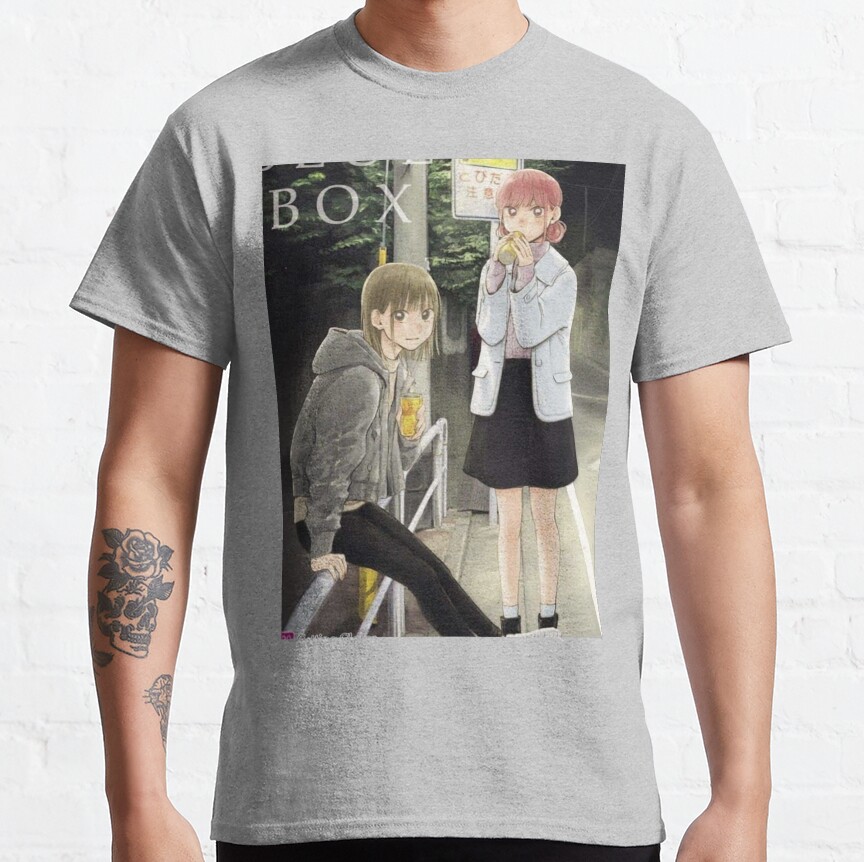 Blue Box Retro T-Shirt - Image 2