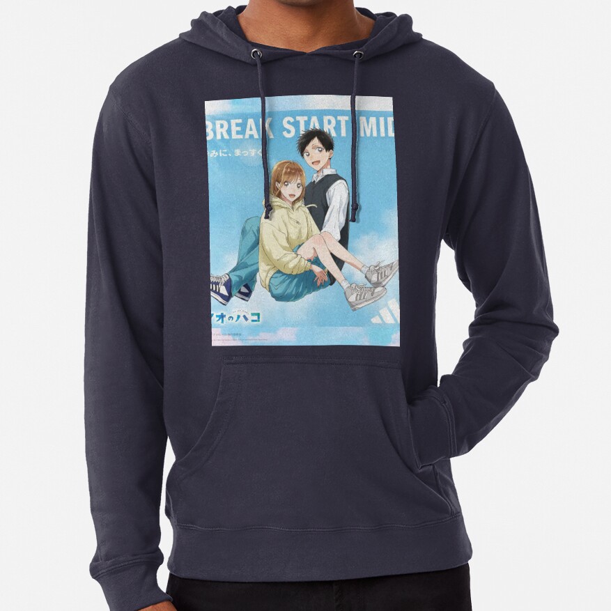 Blue Box Chinatsu Kano and Taiki Inomata Hoodie - Image 5
