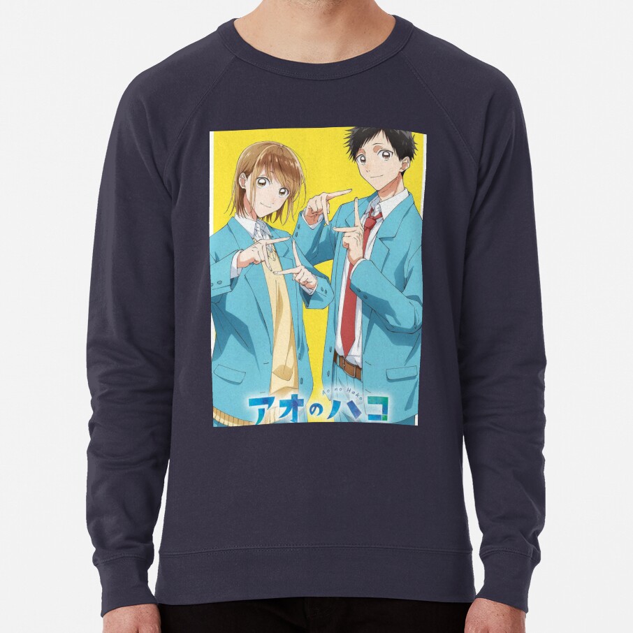 Blue Box Chinatsu Kano and Taiki Inomata Sweatshirt - Image 4
