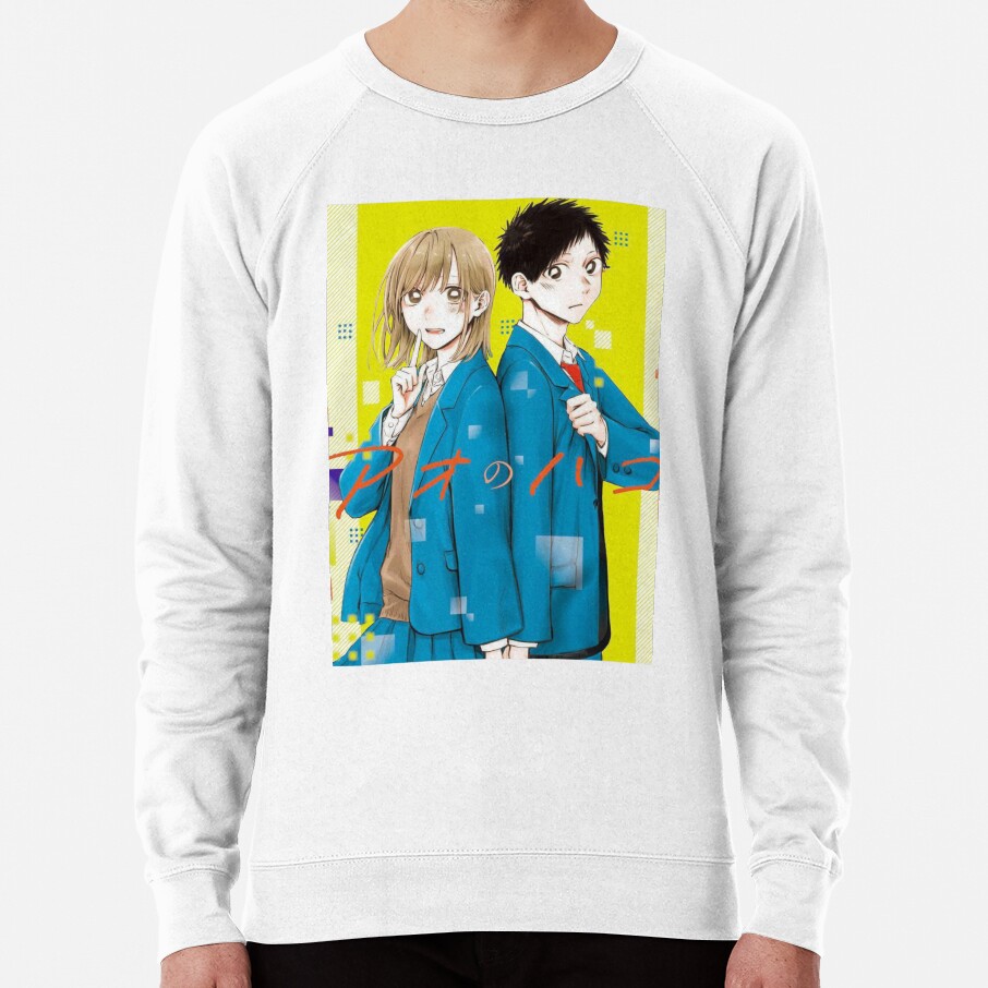 Anime Blue Box Chinatsu Kano and Taiki Inomata Sweatshirt - Image 6