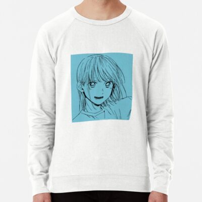 Chinatsu Kano Graphics Blue Sweatshirt