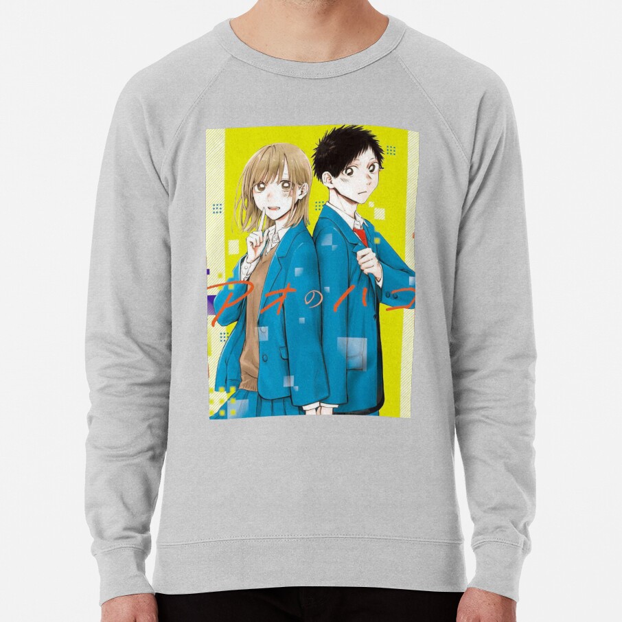 Anime Blue Box Chinatsu Kano and Taiki Inomata Sweatshirt - Image 2