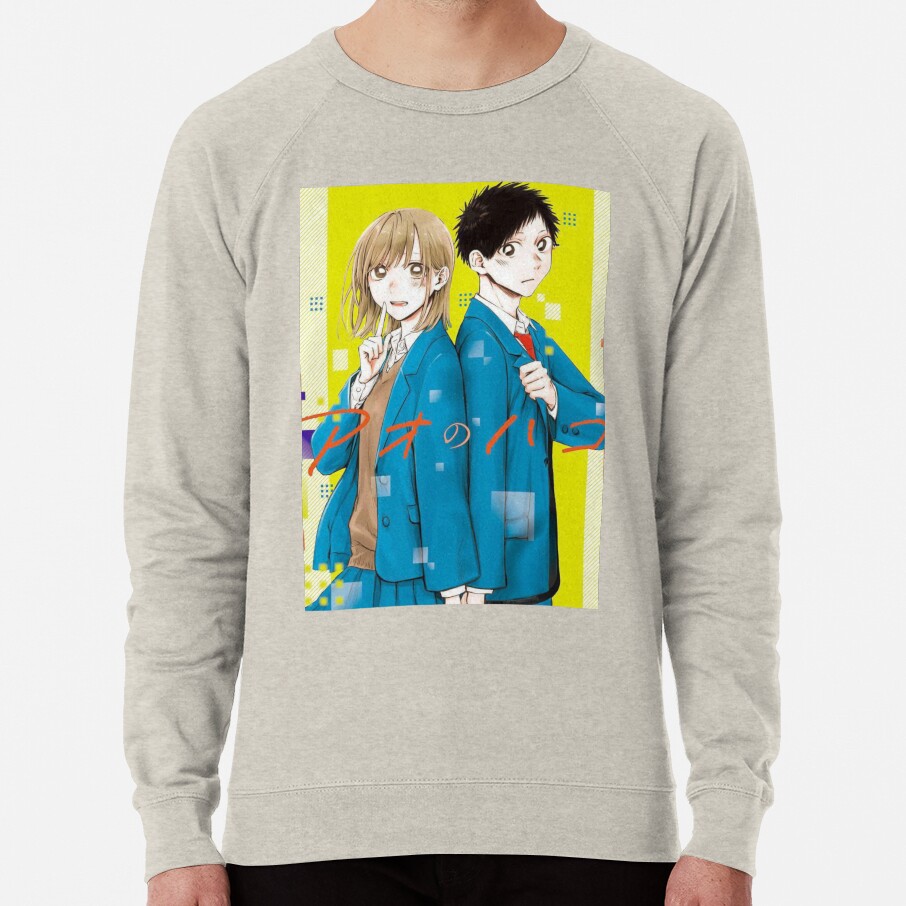 Anime Blue Box Chinatsu Kano and Taiki Inomata Sweatshirt - Image 4