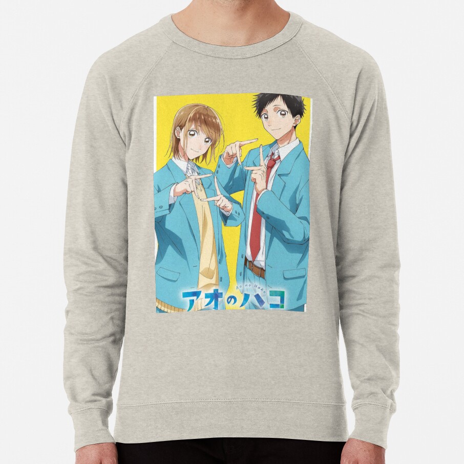 Blue Box Chinatsu Kano and Taiki Inomata Sweatshirt - Image 2