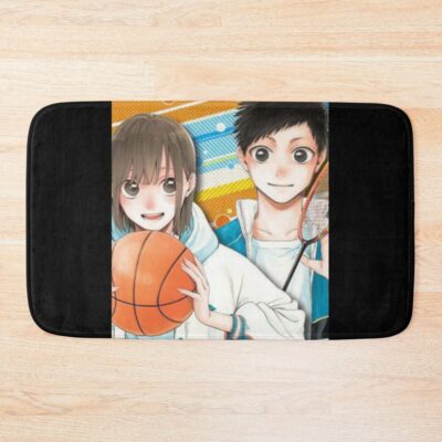 Ao No Hako Blue Box Taiki Inomata and Chinatsu Kano Bath Mat