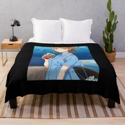 Ao No Hako Blue Box Chinatsu Kano Throw Blanket