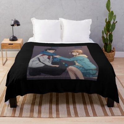 Hot Design Blue Box Throw Blanket