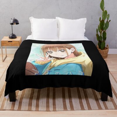 Copy Of Ao No Hako Blue Box Throw Blanket