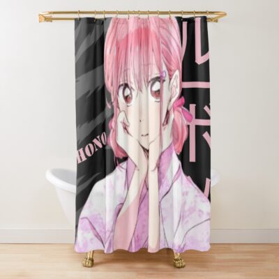 Hina Chono Yukata Shower Curtain