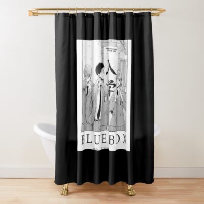 Ao No Hako Blue Box Classic Shower Curtain