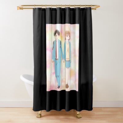 Ao No Hako Blue Box Unique Shower Curtain