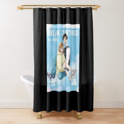 Ao No Hako Blue Box Shower Curtain