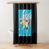 Ao No Hako Blue Box Colorfull Shower Curtain