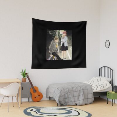 Ao No Hako Blue Box Retro Tapestry