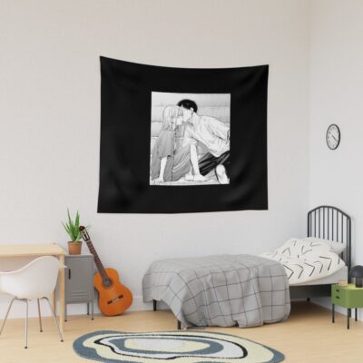 Ao No Hako Blue Box Vintage Tapestry